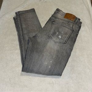 Men’s Waimea Distressed Jeans Skinny Fit 36